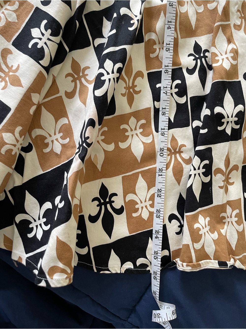 Trashy Diva Who Dat Fleur de Lis skirt - Picture 7 of 7